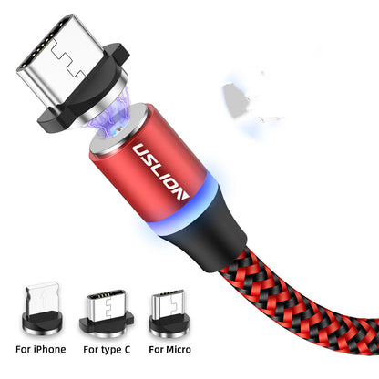 Magnetic USB Cable Charging Type C Charger Reliable Fast Charging  & Efficient
