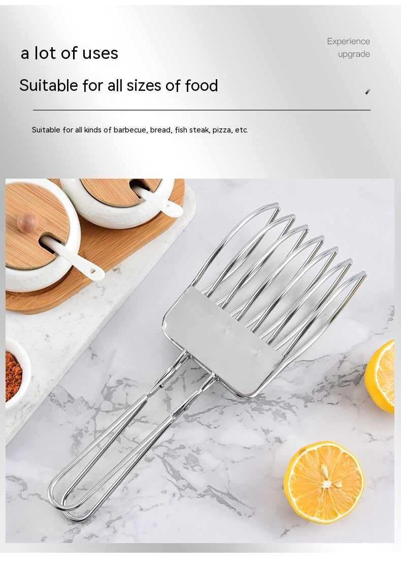 Stainless Steel Slicer Ham Bread Barbecue Cutter