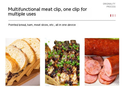 Stainless Steel Slicer Ham Bread Barbecue Cutter