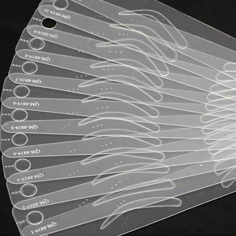 Eyebrow Adjuistable Straps Stencils For Eyebrow Makeup