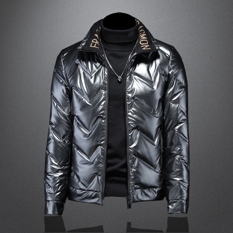 Motorcycle jacket down jacket