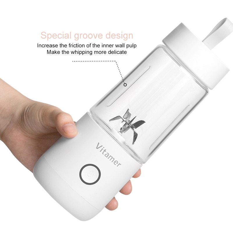 350ml Portable Electric Blender for Juicing - USB Rechargeable Juicer - Mallora Shop