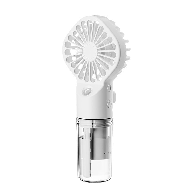 Portable Handheld Spray Fan - 4-Speed USB Cooling Mist Fan for Instant Refreshment - Mallora Shop