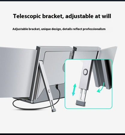 Portable Multi-Screen Display for Laptops