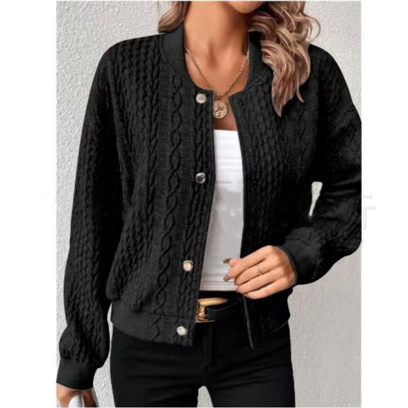 Women Casual Solid Color Cardigan