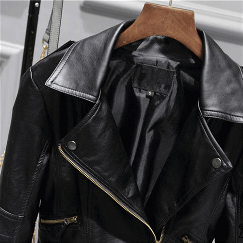 Ladies motorcycle leather