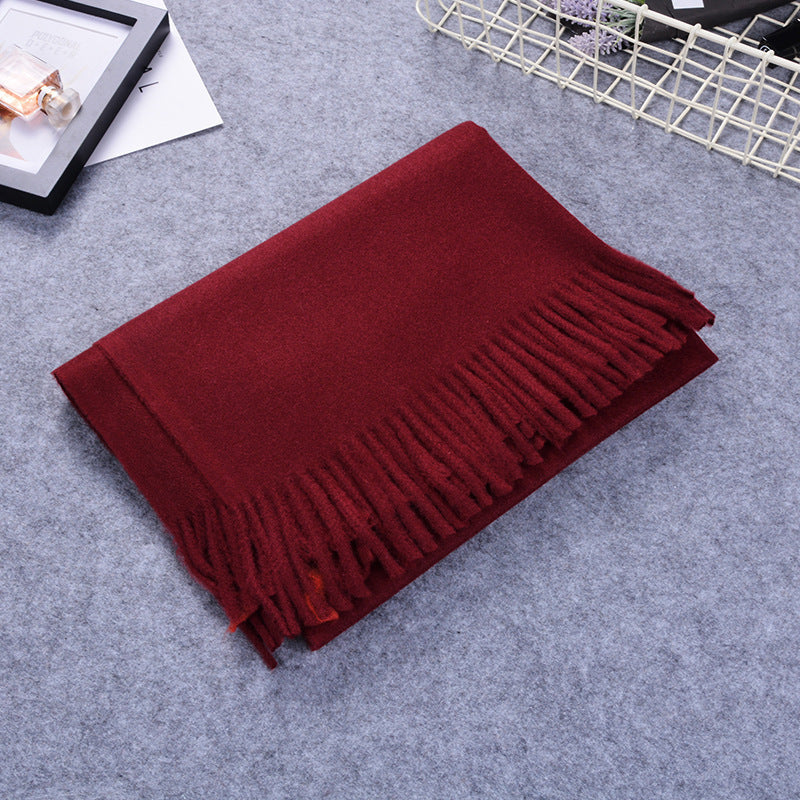 Dual-use cashmere SKY scarf