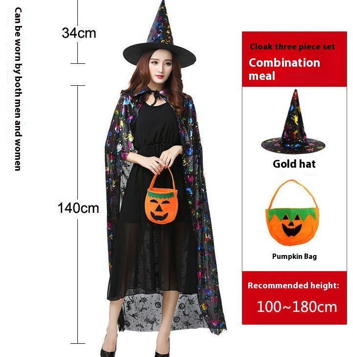 Halloween costume woman magic witch party dress