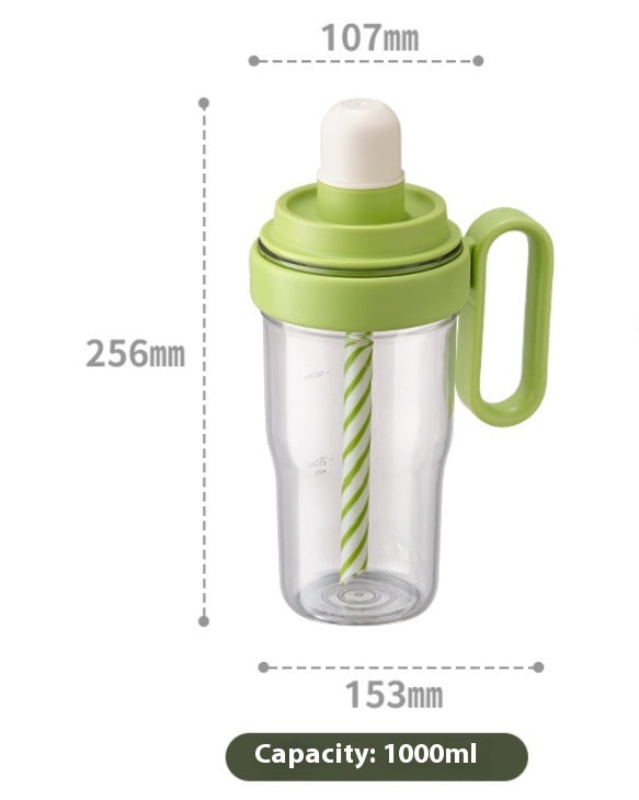 Shaker with Ice Tray and Muddler Stick