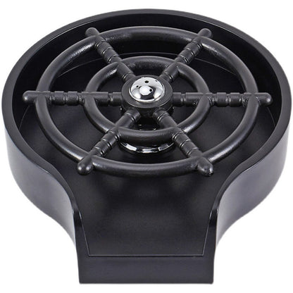 Bar Counter Cup Washer Sink with High-pressure Spray Faucet