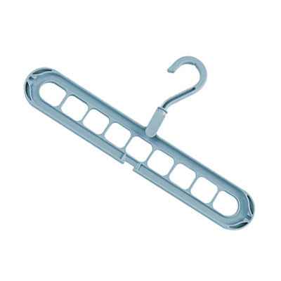 9-Hole Multi-Function Clothes Hanger Organizer