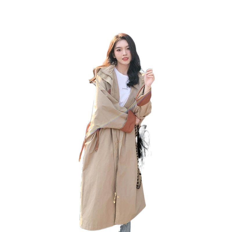 Mid-length Thin Trench Coat Women's Autumn