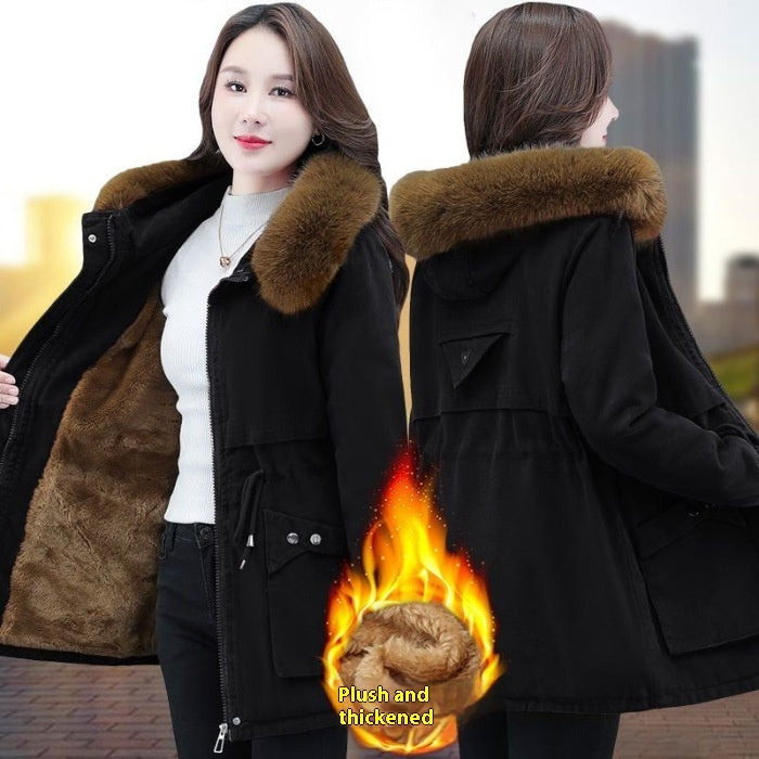 Woment Winter Loose Fleece Padded Coat