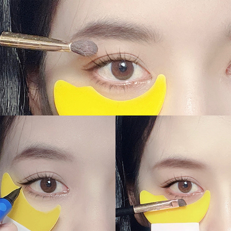 Eyelash Eyeliner Stencil Applicator Tool for Perfectly Defined Eye Makeup