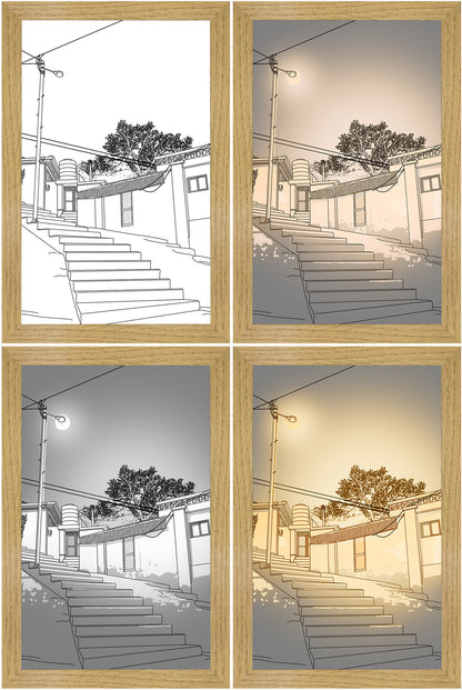 Illuminated LED Decorative Light Painting