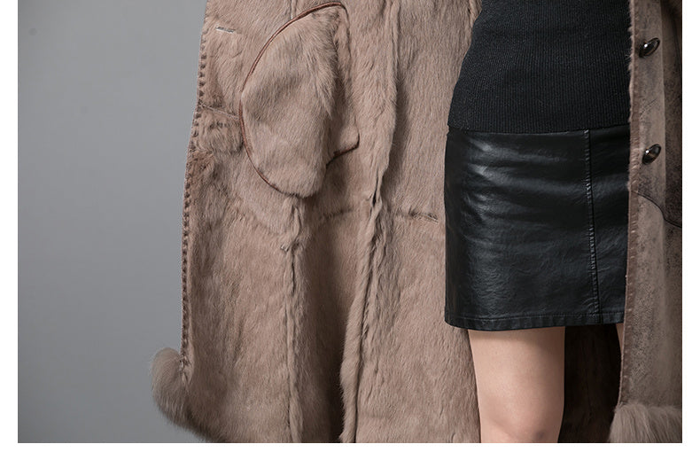 Women Thickened Fur Thickened Coat