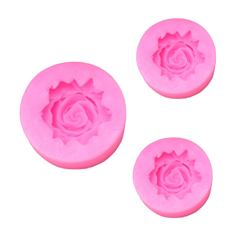 DIY Baking Single Hole Rose Shape