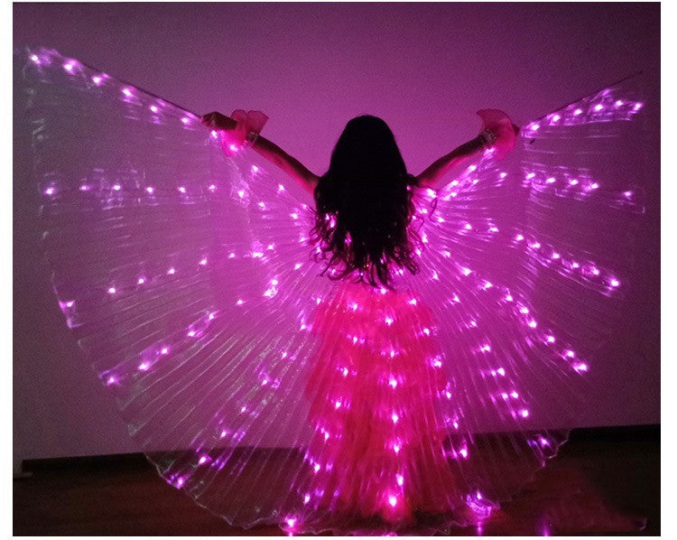 Children's LED light wings