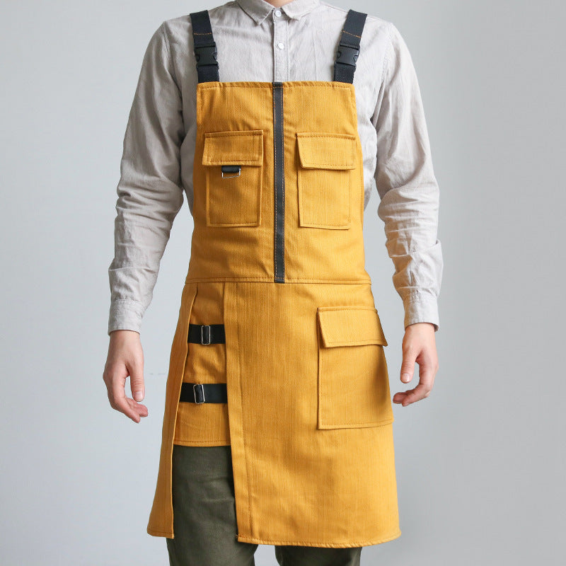 Denim Work Apron Work Clothes For Men And Women