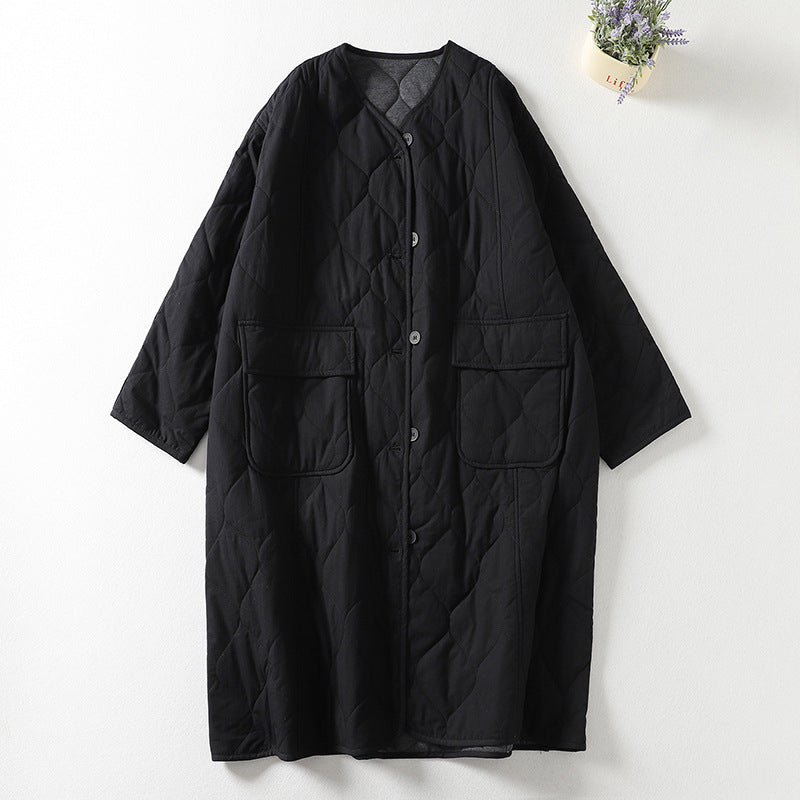 Literary Cotton And Linen Retro Cardigan Robe Cotton Coat Jacket