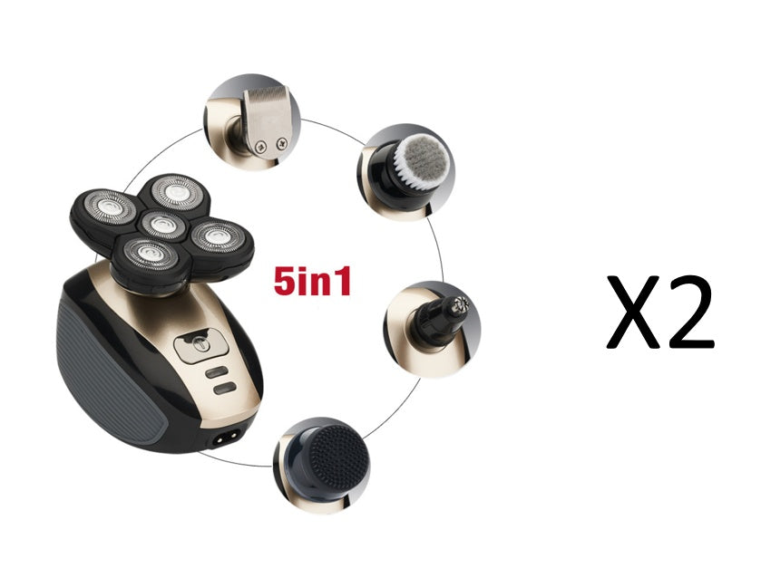 5In1 Multi-functional Electric Shaver for Effortless Grooming