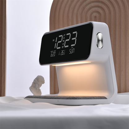 Creative 3 In 1 Bedside Lamp with Wireless Charging