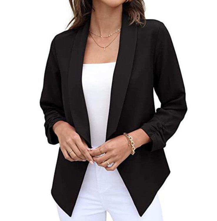 Women's Blazer Free Iron Casual Professional Suit