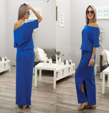 dress new summer dress for the summer women's European and American women's evening dress long skirt burst money wholesale