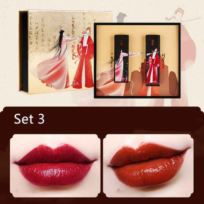 Forbidden City Set Ancient chinese Style Lipstick 2 PCS Set