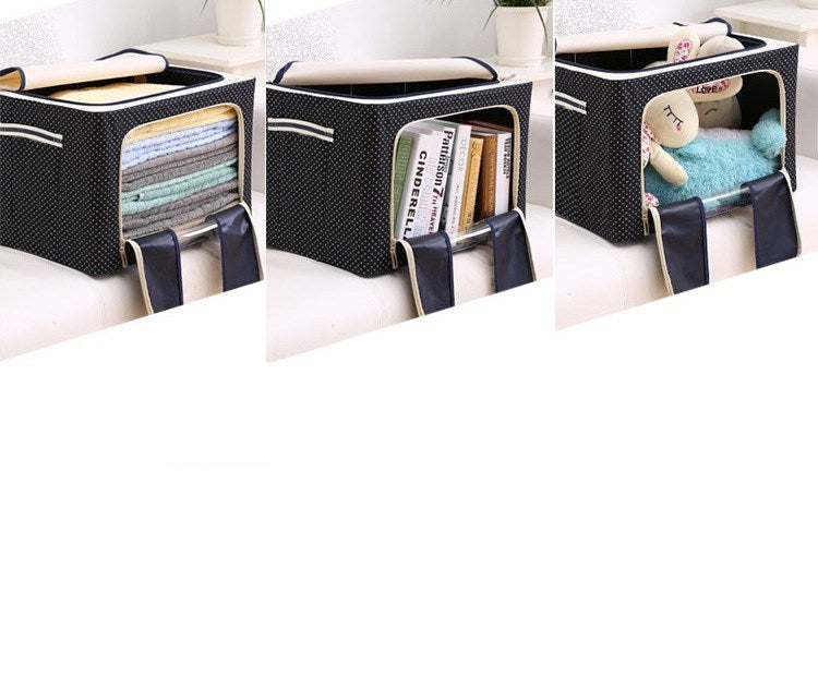 Steel Frame Storage Box with Cover