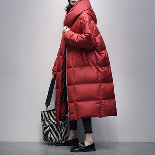 Women Winter Fleece-lined Thickened Coat