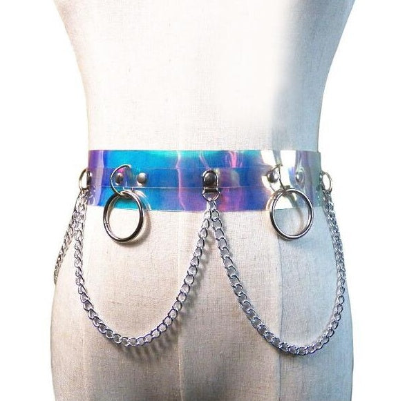 Wild chain decorative belt