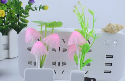 New LED Mushroom Night Light