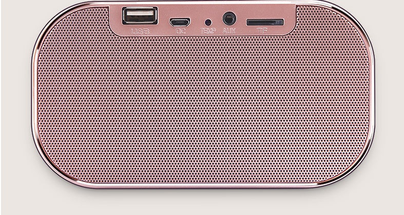 Wireless Bluetooth Low-Tone Speaker with Alarm Clock