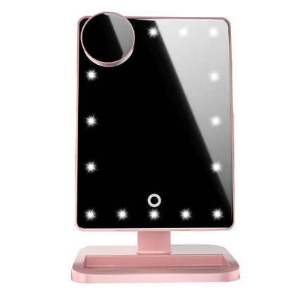 Touch Screen Mirror with Bluetooth Speaker for Your Makeup Routine