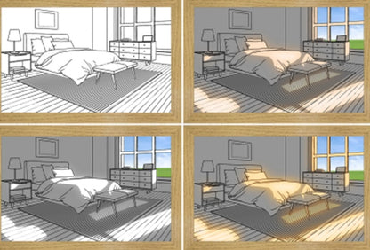 Illuminated LED Decorative Light Painting