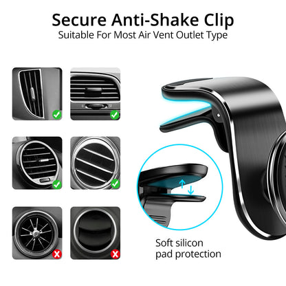 Magnetic Car Phone Holder Air Vent Mount