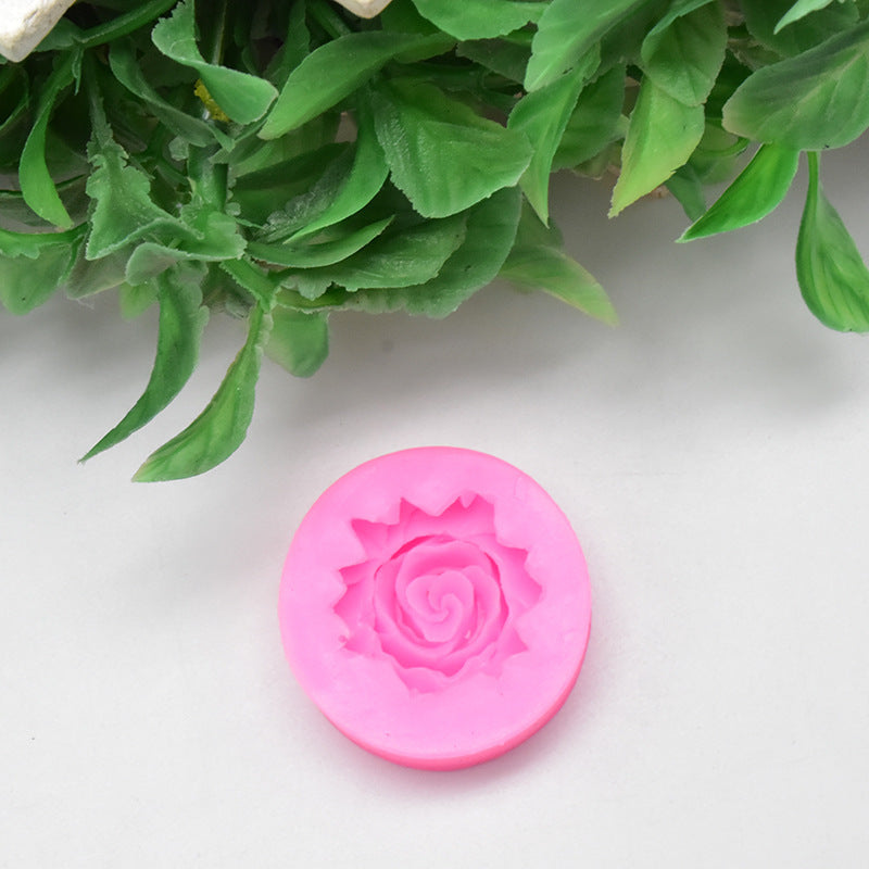 DIY Baking Single Hole Rose Shape