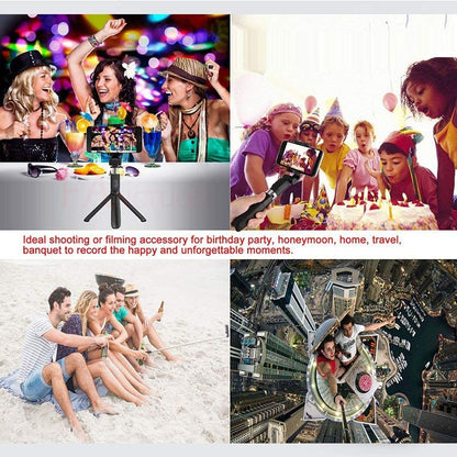 Bluetooth Selfie Stick Tripod for Smartphone - Perfect for Photos and Videos
