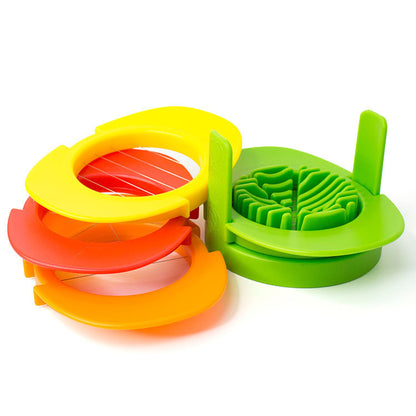 Multifunctional Rainbow Egg Cutter