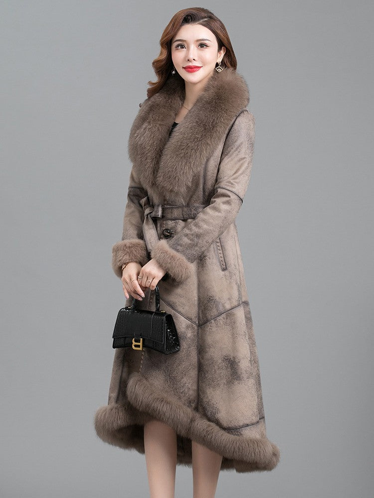 Women Thickened Fur Thickened Coat