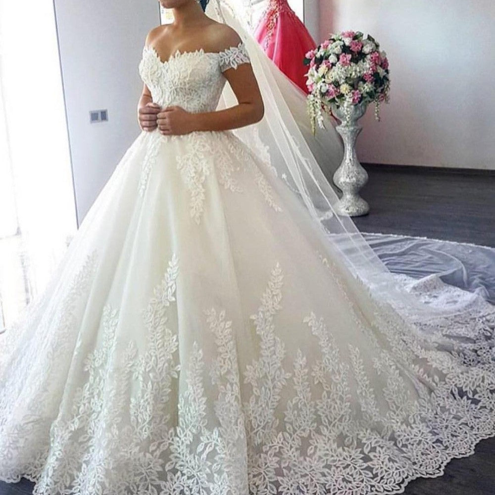 Customized Foreign Trade Master Wedding Dress