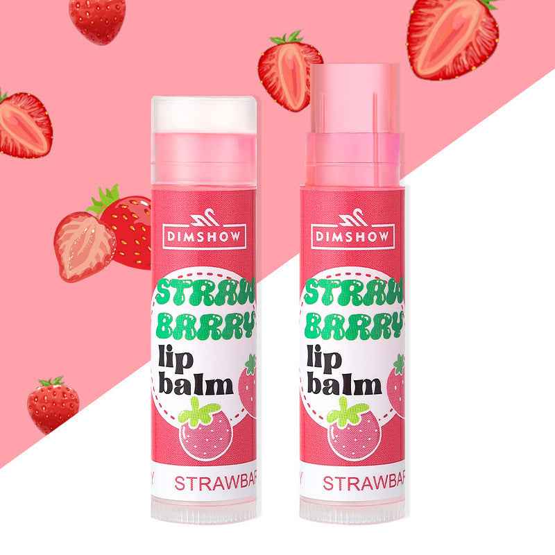 Fruit Flavor Lip Balm Men And Women Moisturizing