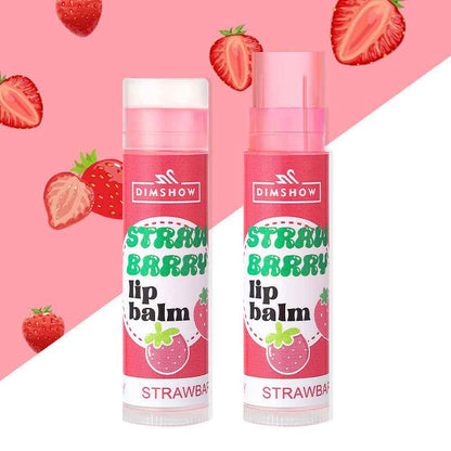 Fruit Flavor Lip Balm Men And Women Moisturizing