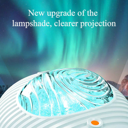 Double Effect Northern Lights Projector Lamp for a Stunning Starry Ambiance - Mallora Shop