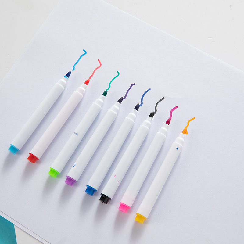 Water-based Erasable Color Whiteboard Marker Environmental Protection Brush For Children And Students