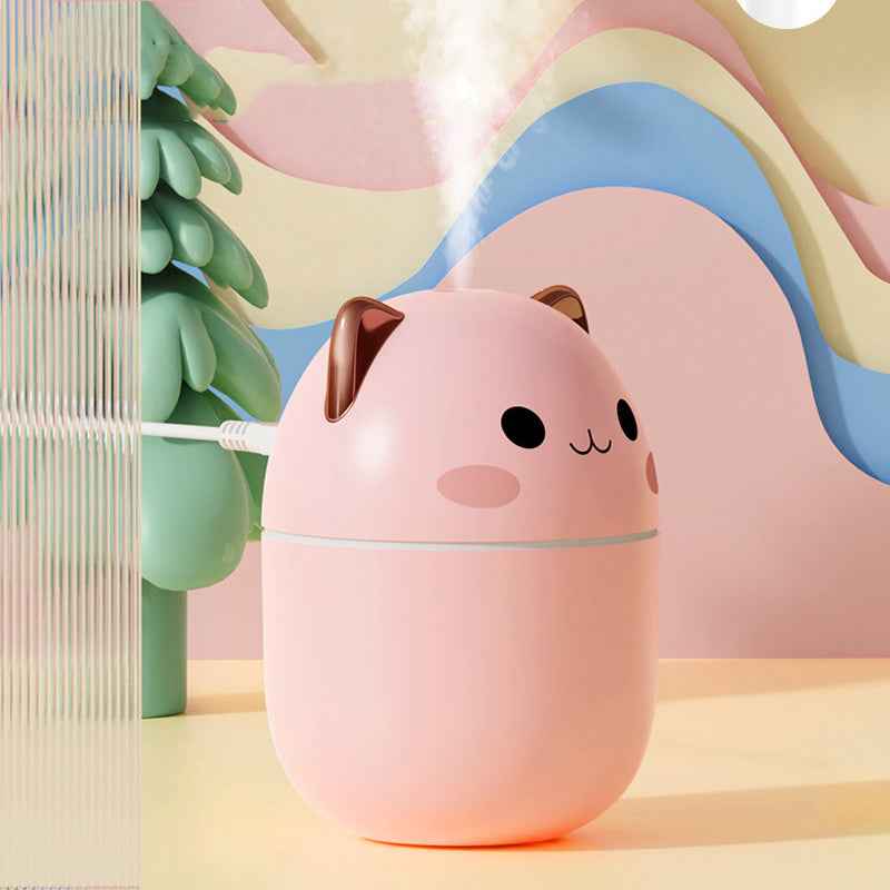 Cute Portable Cat Humidifier - Ultra-Silent USB Powered Air Moisturizer - Mallora Shop