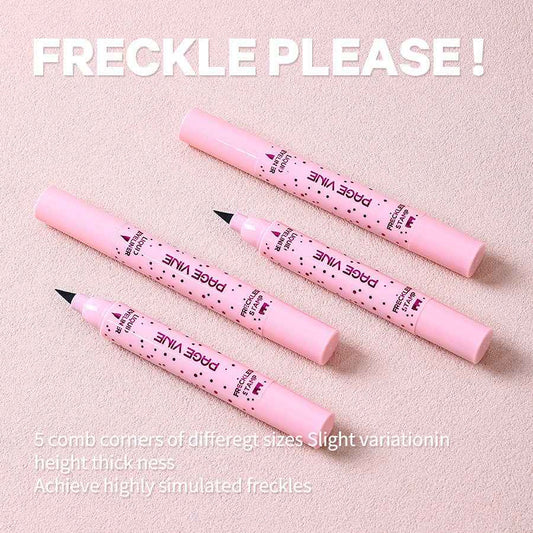 Natural Freckle Pen Double-headed Eyeliner Long-lasting Easy To Color Makeup