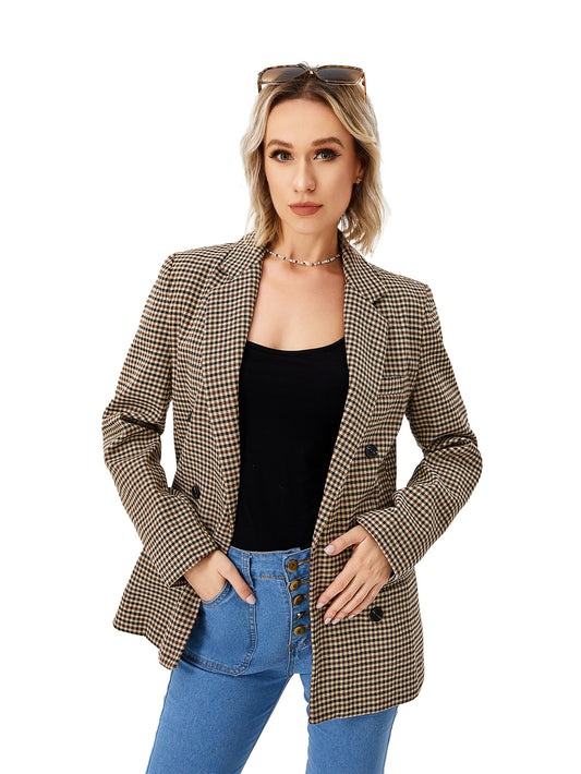 Women Casual Long Sleeve Blazer Jacket