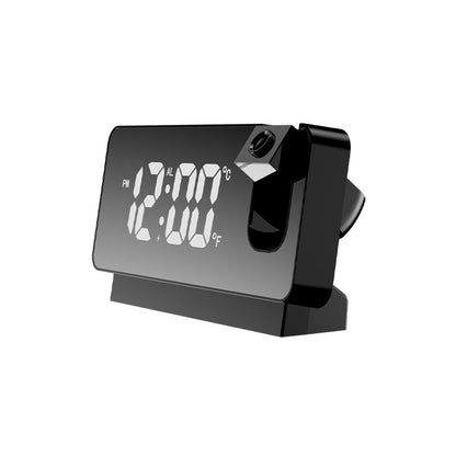 3D LED Projection Alarm Clock with Snooze Function and Mirror Display - Mallora Shop